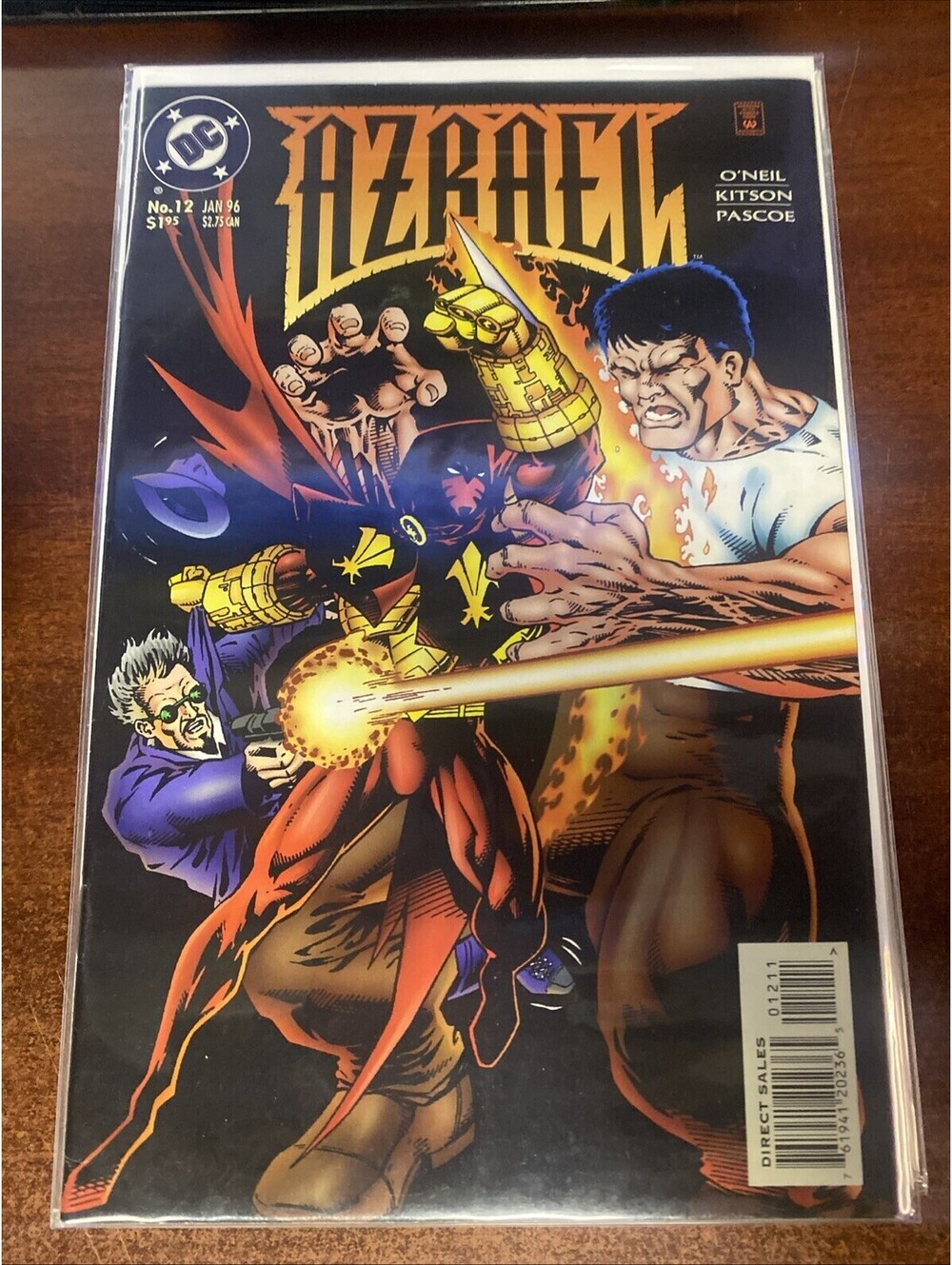 Vintage Azrael Comic Book Jan 1996 #12  DC